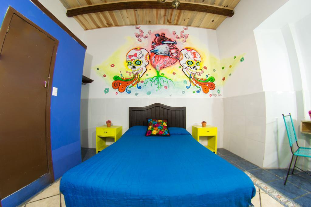 Gente De Mas Hostel Puebla Eksteriør billede