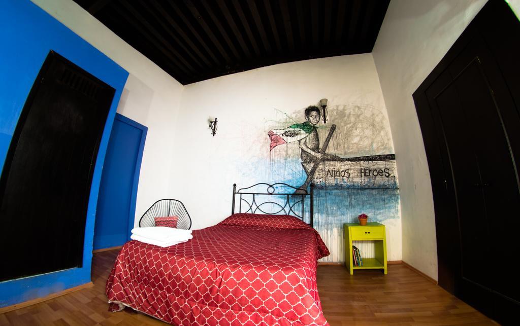 Gente De Mas Hostel Puebla Eksteriør billede