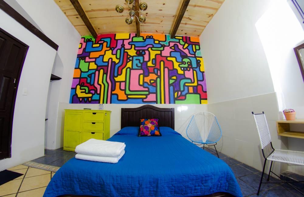 Gente De Mas Hostel Puebla Eksteriør billede