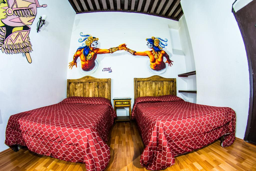 Gente De Mas Hostel Puebla Eksteriør billede
