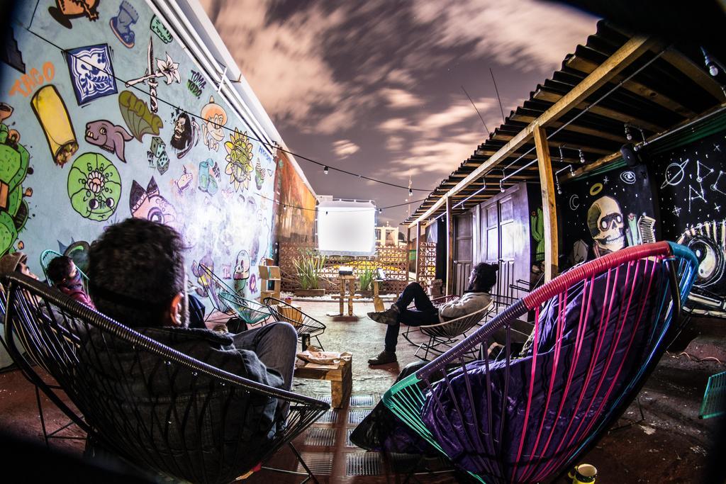 Gente De Mas Hostel Puebla Eksteriør billede