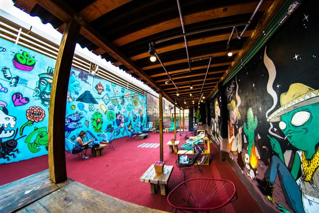Gente De Mas Hostel Puebla Eksteriør billede