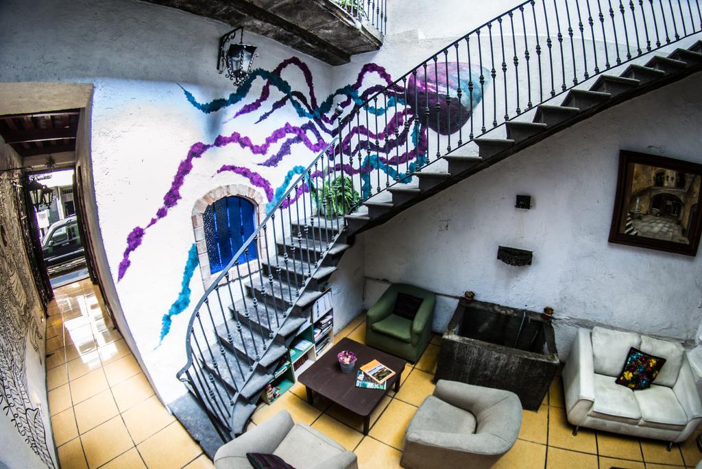 Gente De Mas Hostel Puebla Eksteriør billede