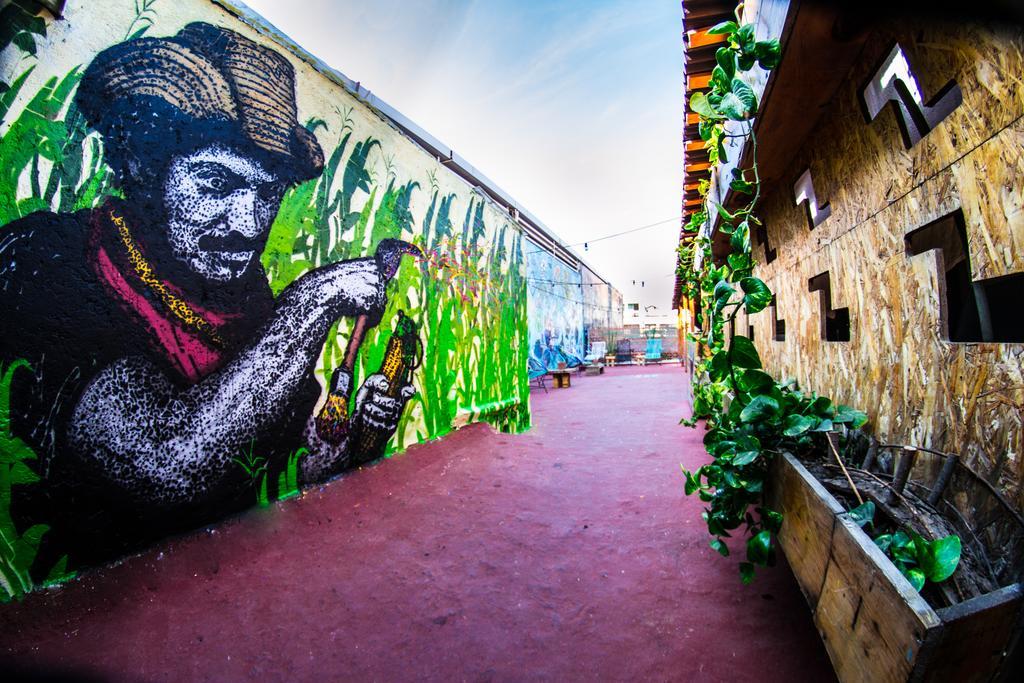 Gente De Mas Hostel Puebla Eksteriør billede