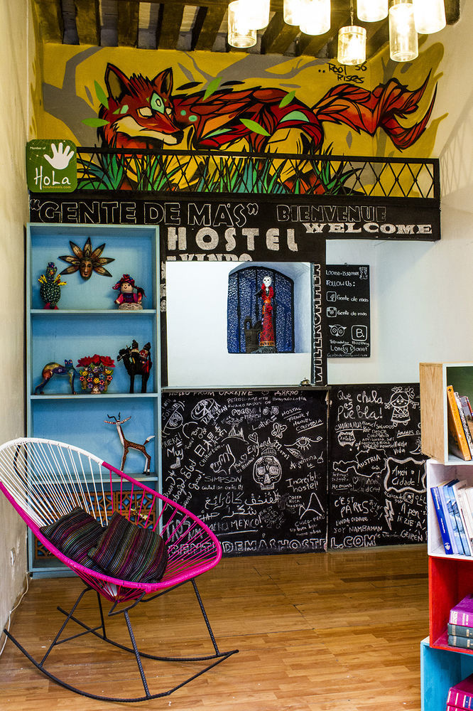 Gente De Mas Hostel Puebla Eksteriør billede