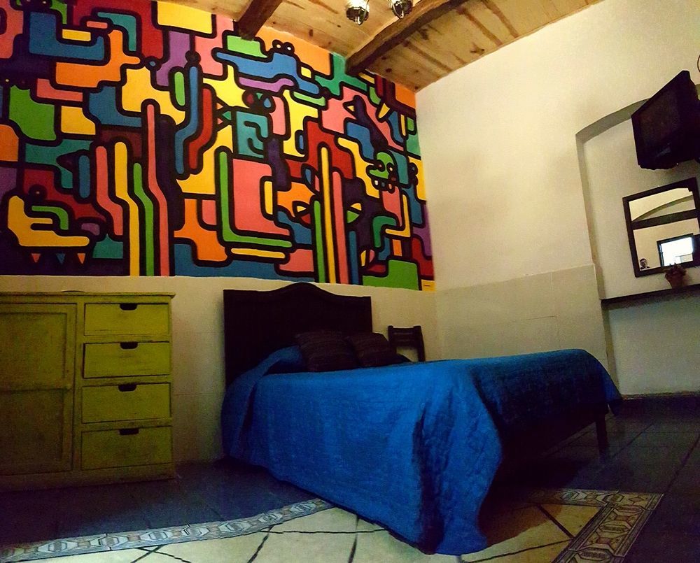 Gente De Mas Hostel Puebla Eksteriør billede
