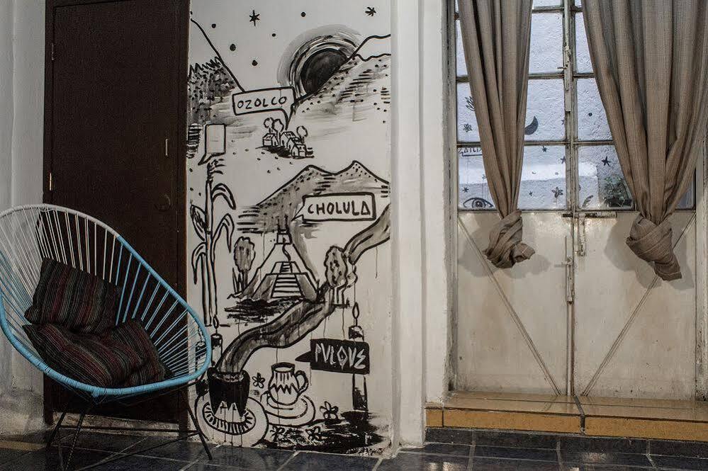 Gente De Mas Hostel Puebla Eksteriør billede